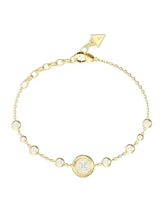 GUESS Guess Coin & Crystals Bracelet